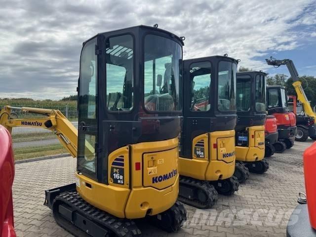 Komatsu PC 16 Mini excavators < 7t (Mini diggers)