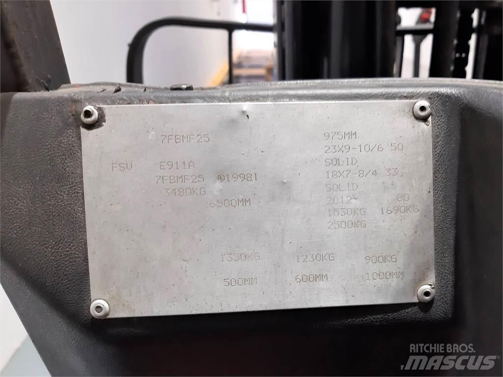 Toyota 7FBMF25 Electric forklift trucks
