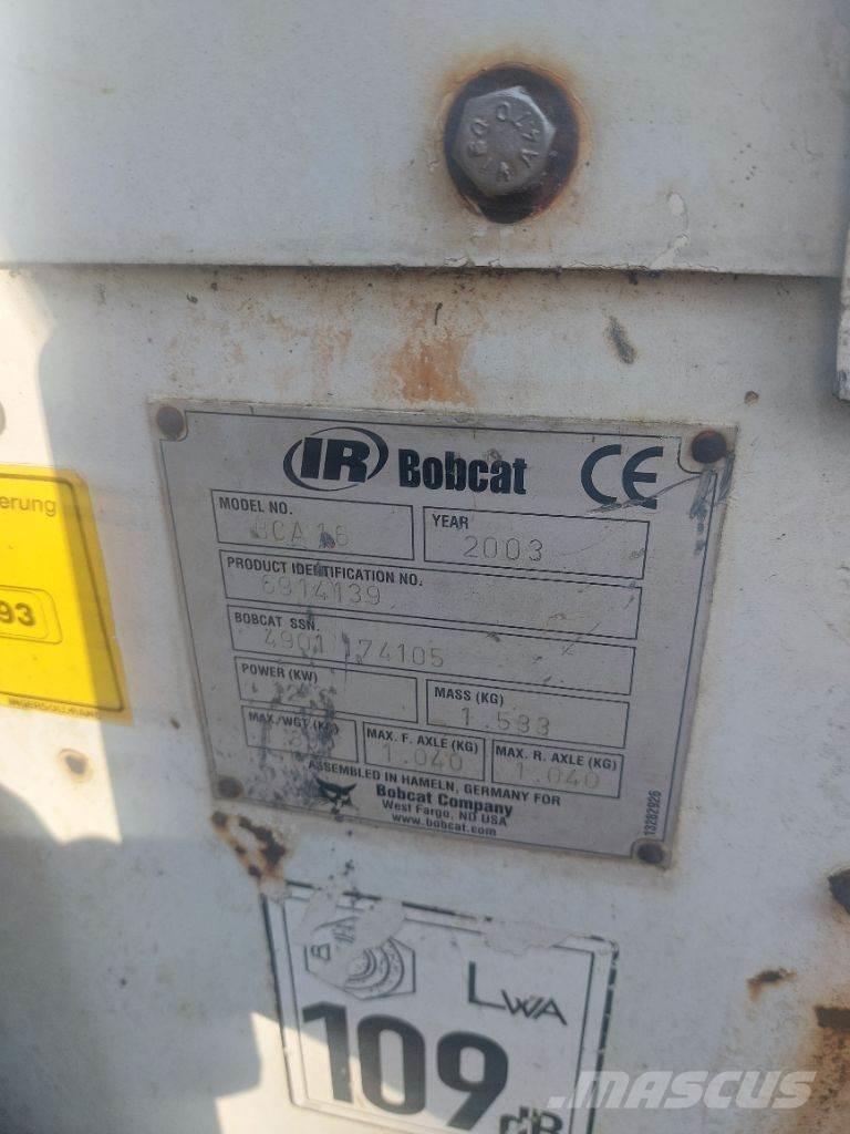 Bobcat BCA16 Tampers