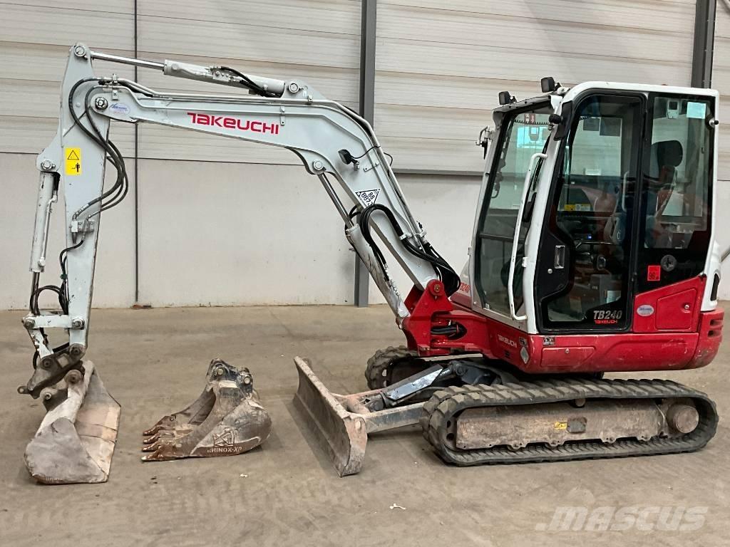 Takeuchi TB 240 Mini excavators < 7t (Mini diggers)