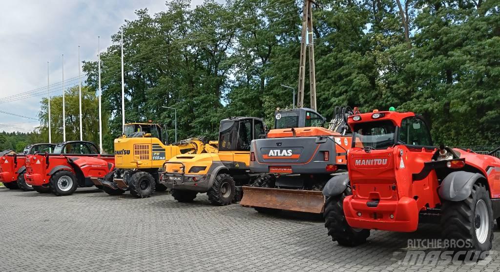 Komatsu PW118 MR-11 Wheeled excavators
