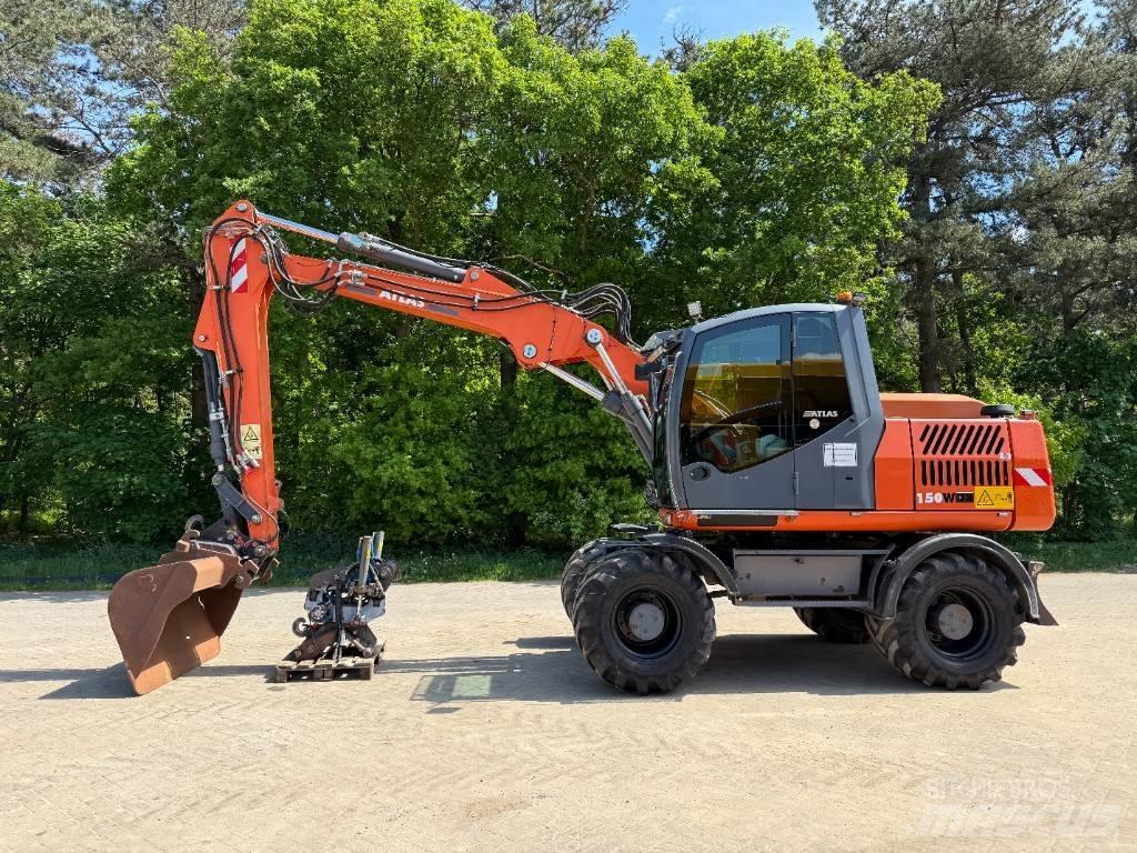 Atlas 150 W Wheeled excavators