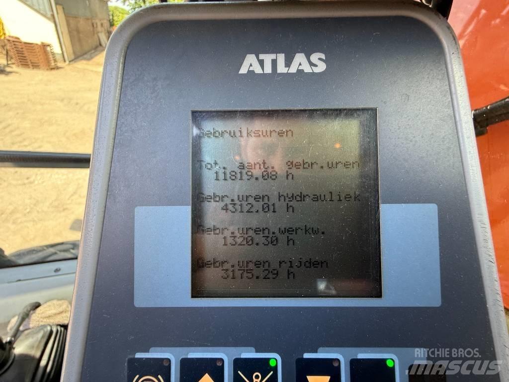 Atlas 150 W Wheeled excavators