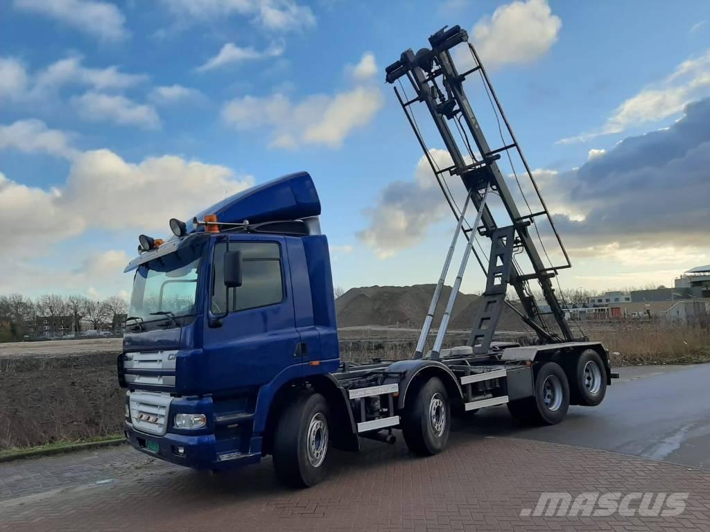 DAF cf85.480 8x2 Hook lift trucks