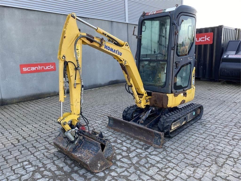 Komatsu PC16R Wheeled excavators