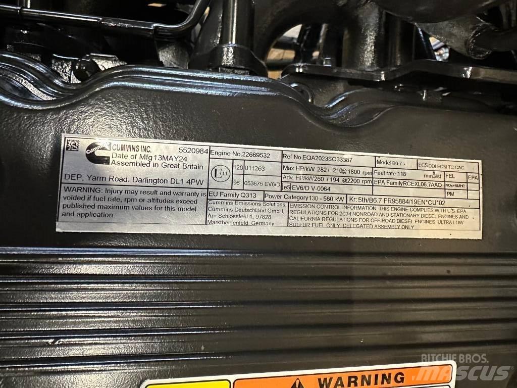 Cummins B6.7 FR95884 Agriculture - Others