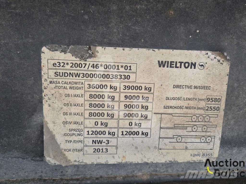 Wielton NW-3 Curtainsider semi-trailers