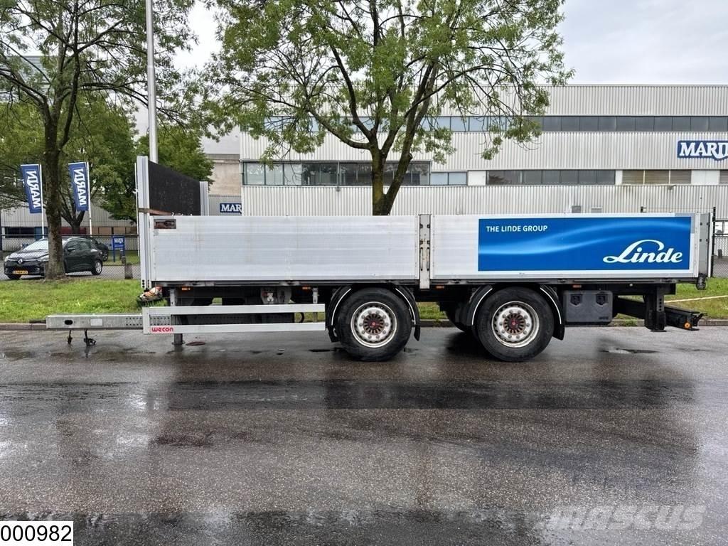 Wecon middenas Flatbed/Dropside trailers