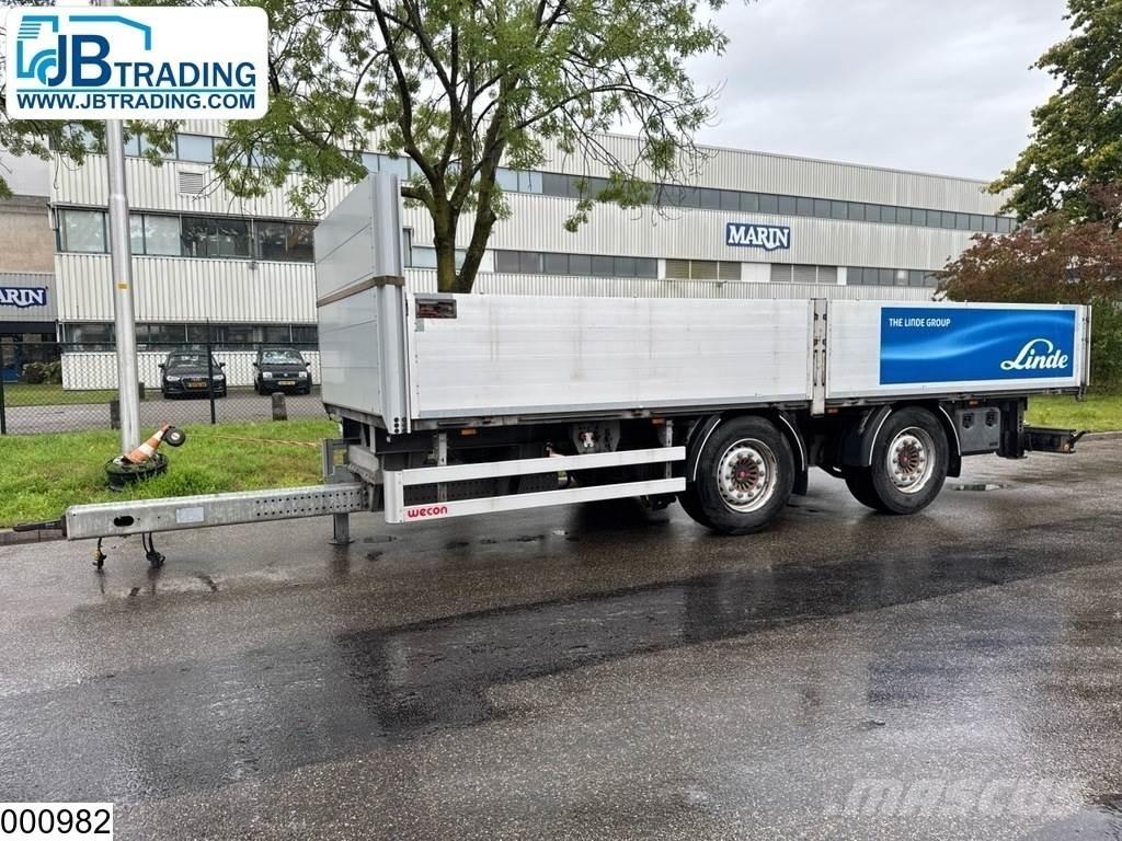 Wecon middenas Flatbed/Dropside trailers