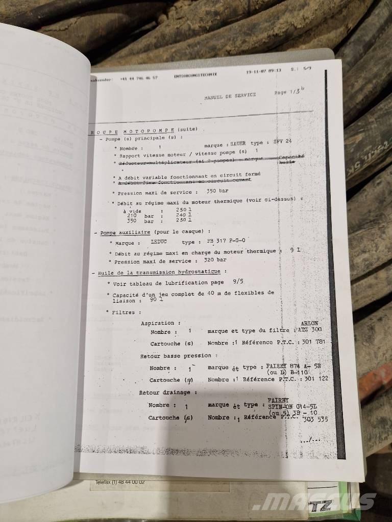 PTC 2313 Hydraulic pile hammers