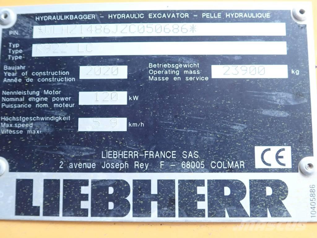 Liebherr R 922 LC Crawler excavators
