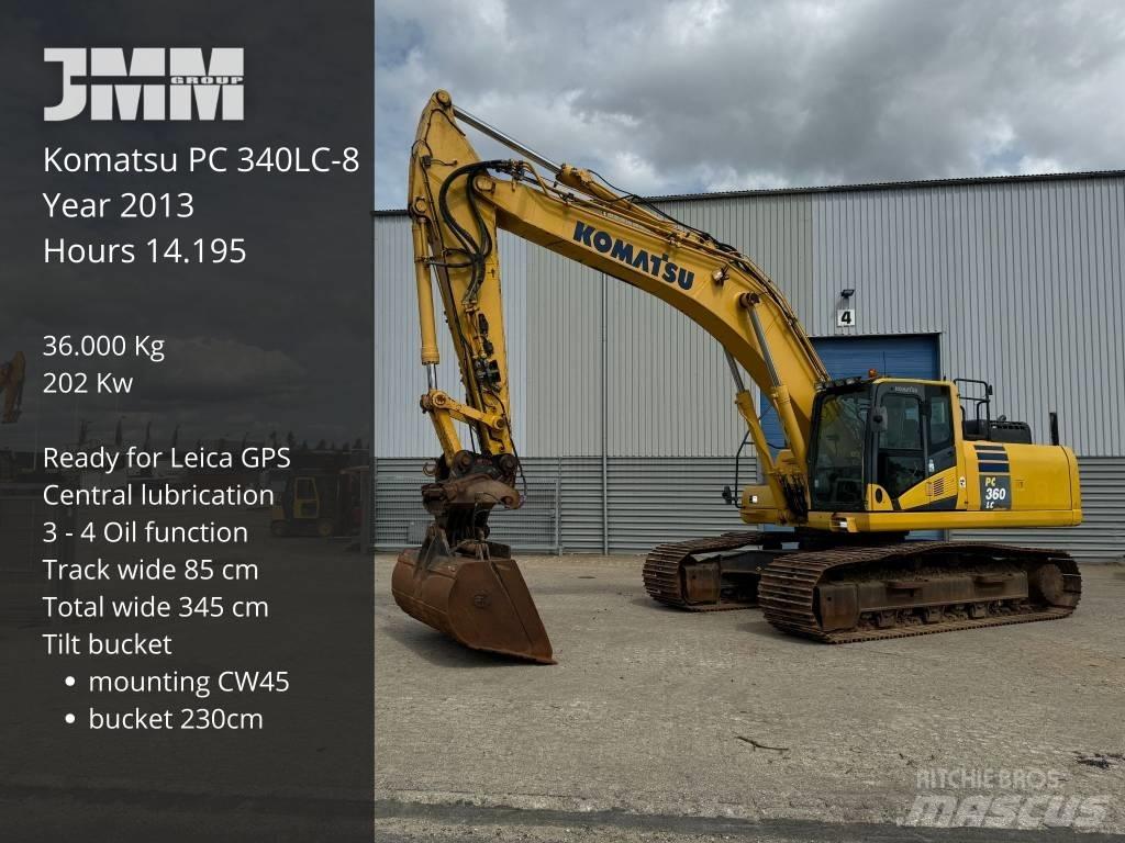 Komatsu PC360LC-10 Crawler excavators