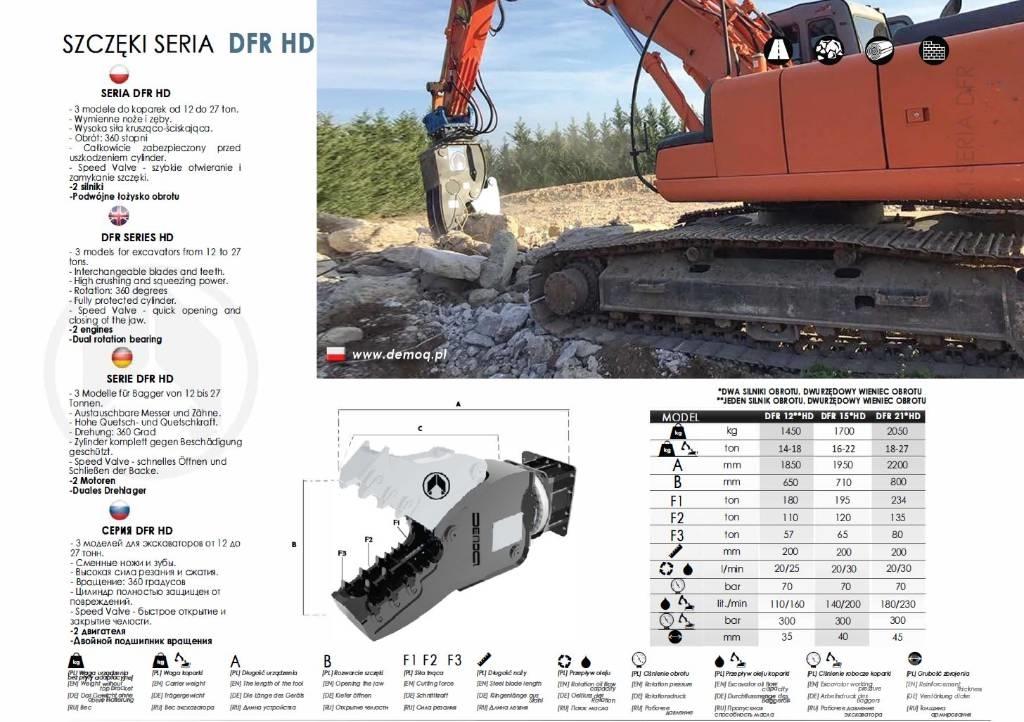  DEMOQ DFR12 Pulveriser (Demolition Crusher ) 