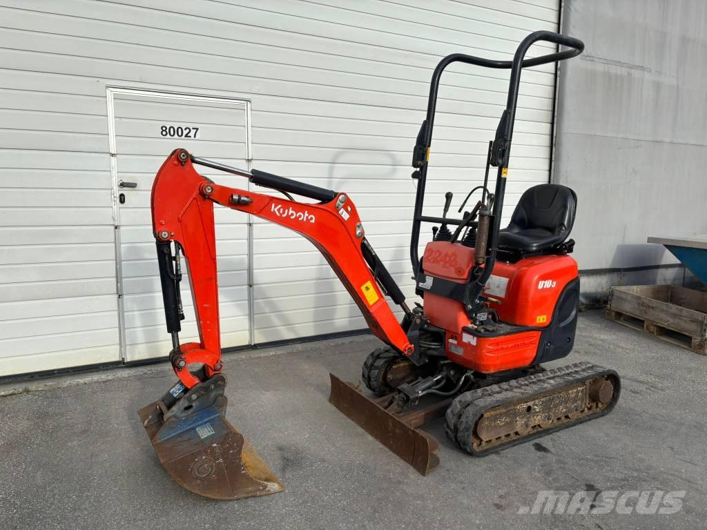 Kubota U 10-3 Mini excavators < 7t (Mini diggers)