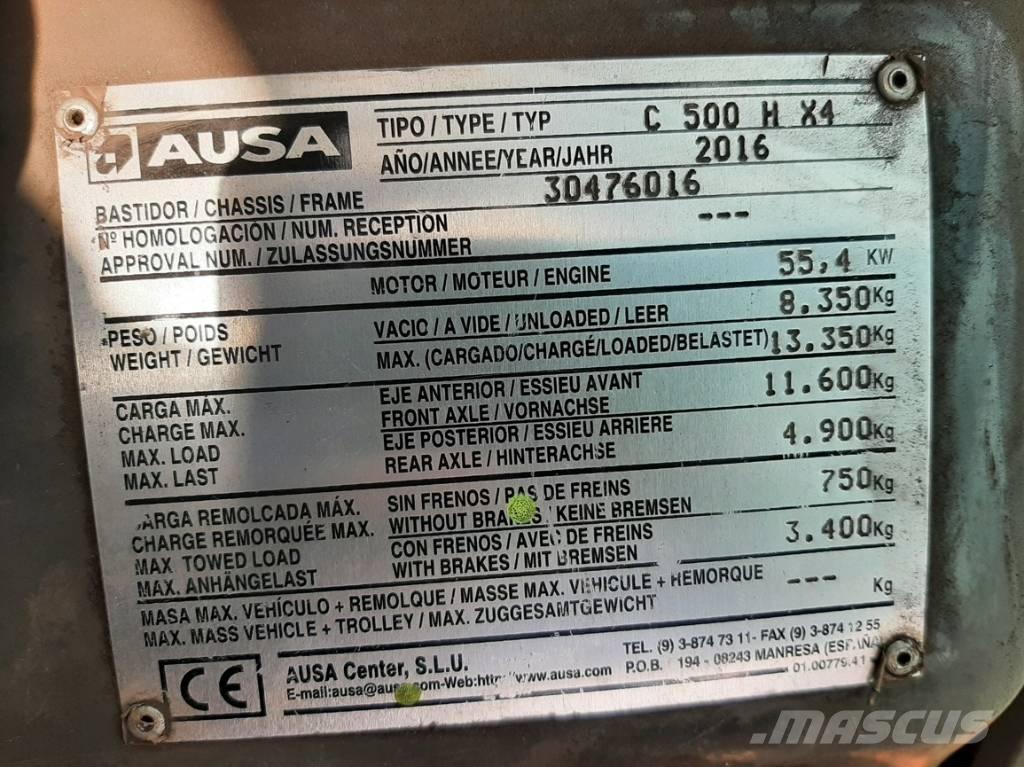 Ausa C 500 H X4 Rough terrain trucks