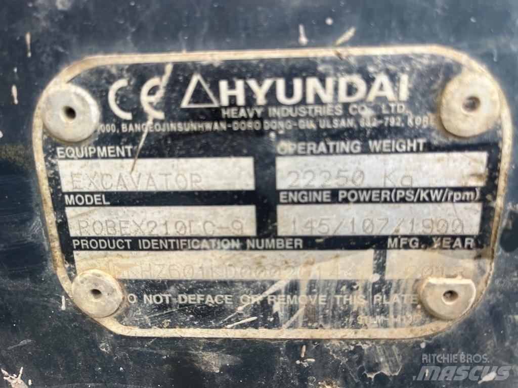Hyundai 210-9 Crawler excavators