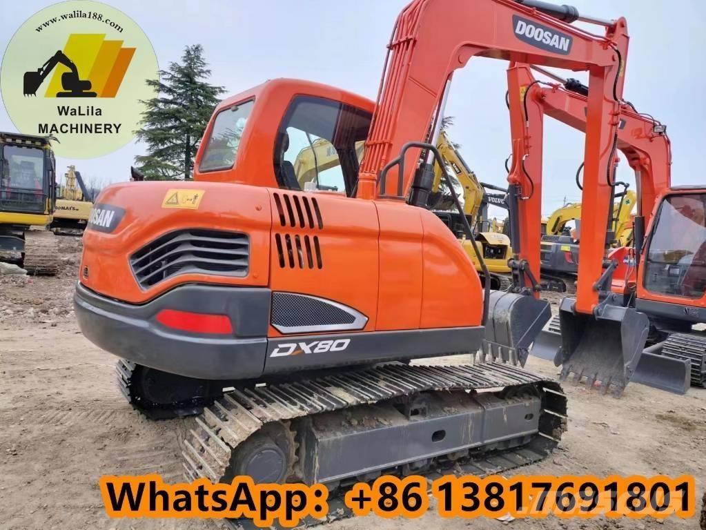 Doosan DX 80 R Midi excavators  7t - 12t