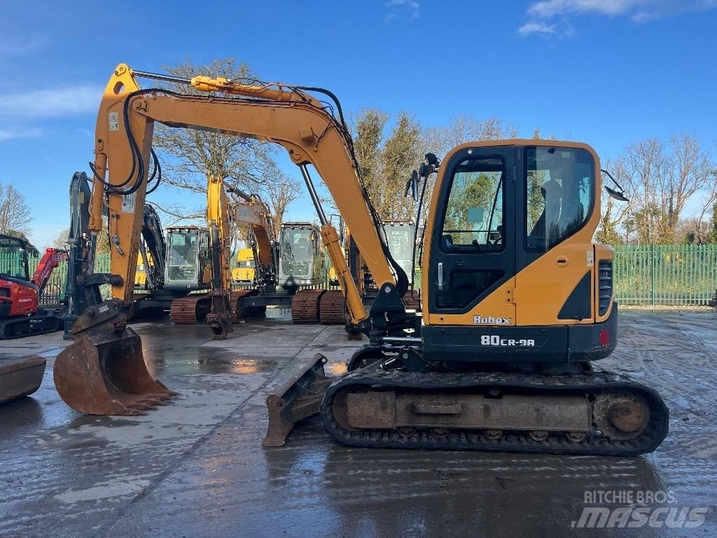 Hyundai R80CR-9A Midi excavators  7t - 12t