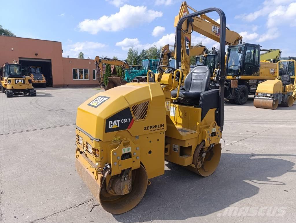 CAT CB 1.7 Twin drum rollers