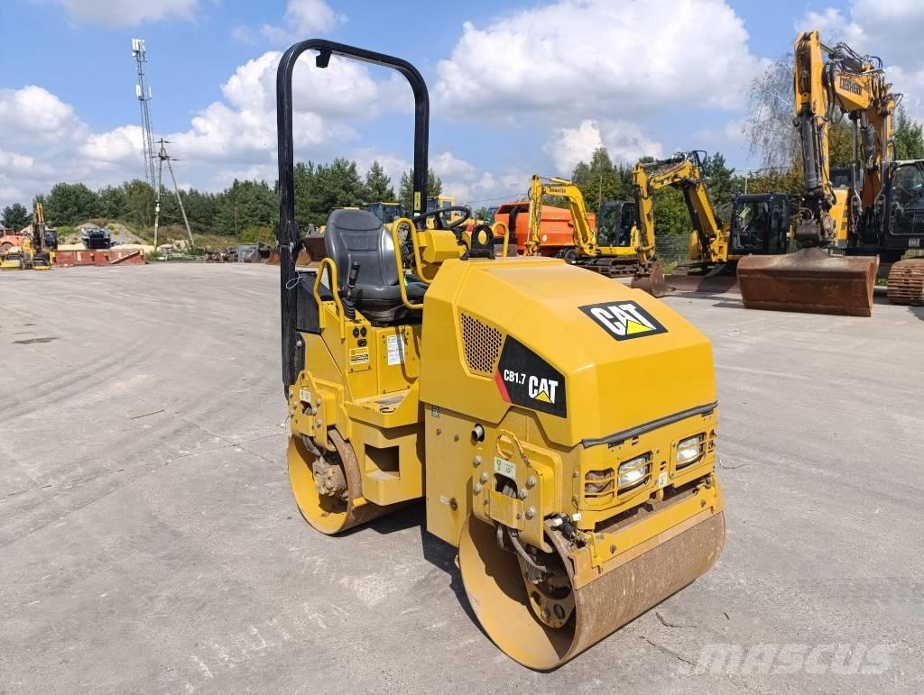 CAT CB 1.7 Twin drum rollers