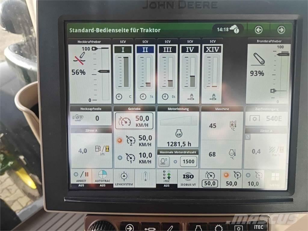 John Deere 6R 250 Tractors
