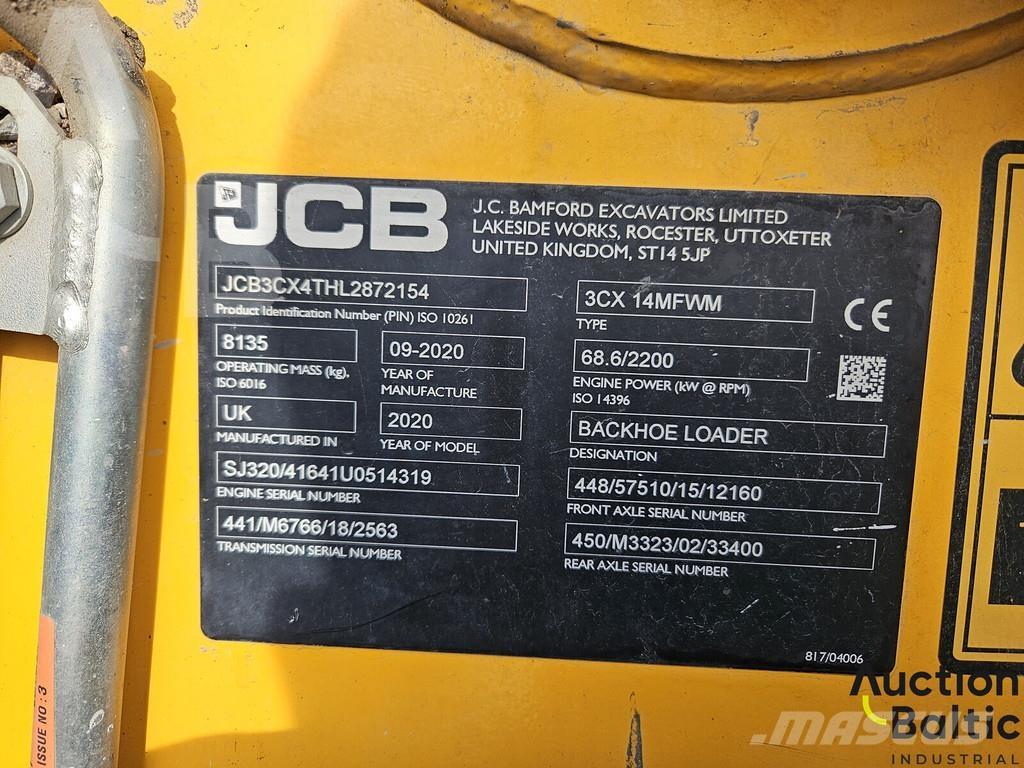 JCB 3 CX 14MFWM Backhoe loaders