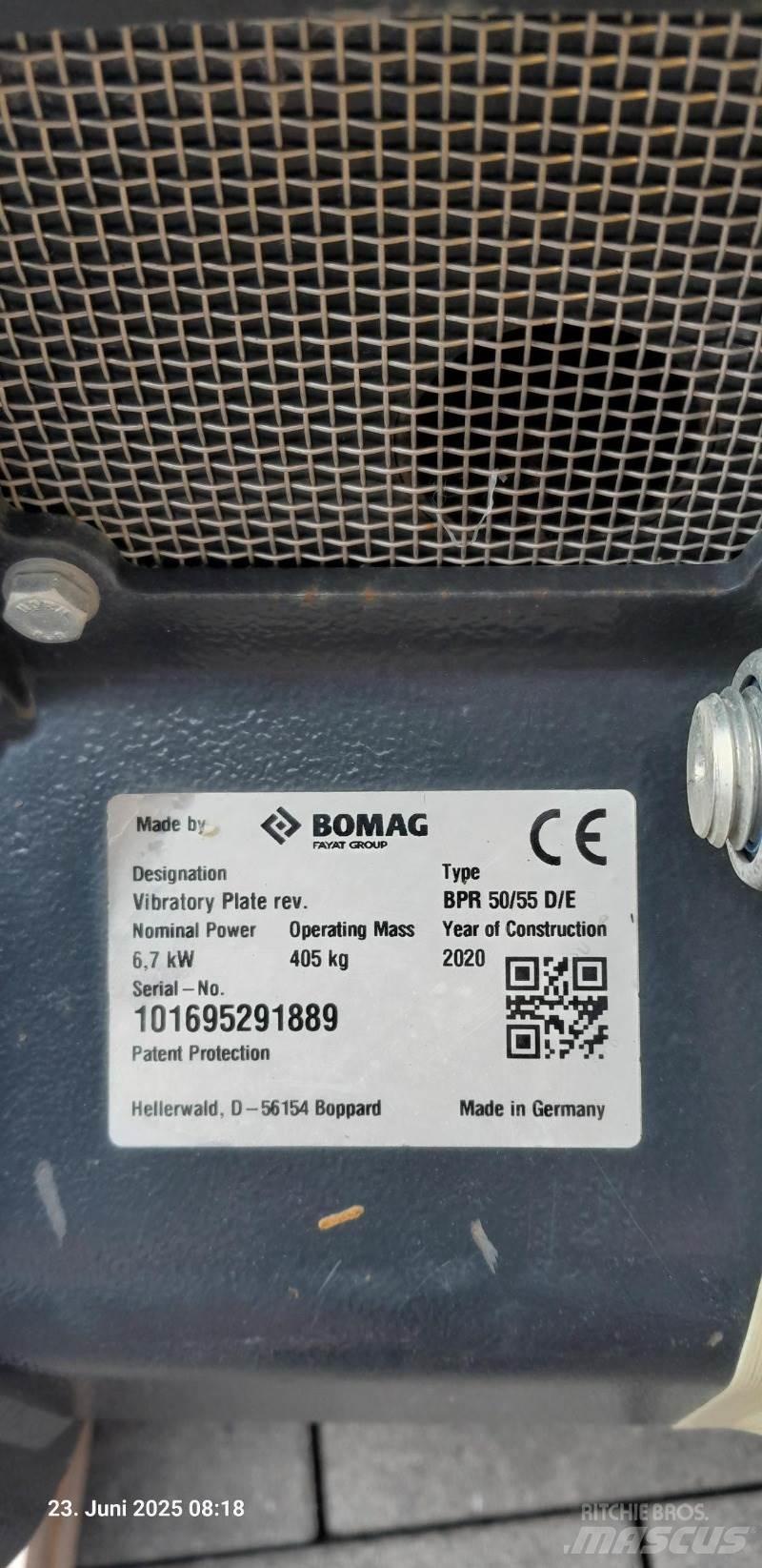 Bomag BPR 50/55 DE Plate compactors