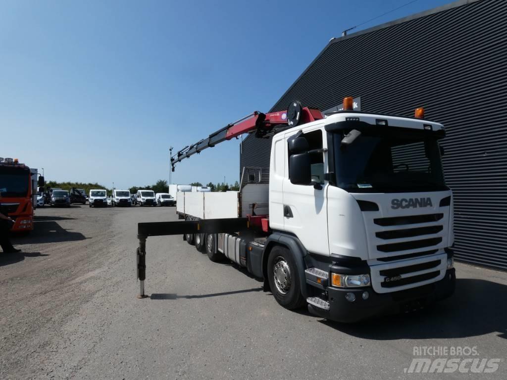 Scania G 450 Crane trucks