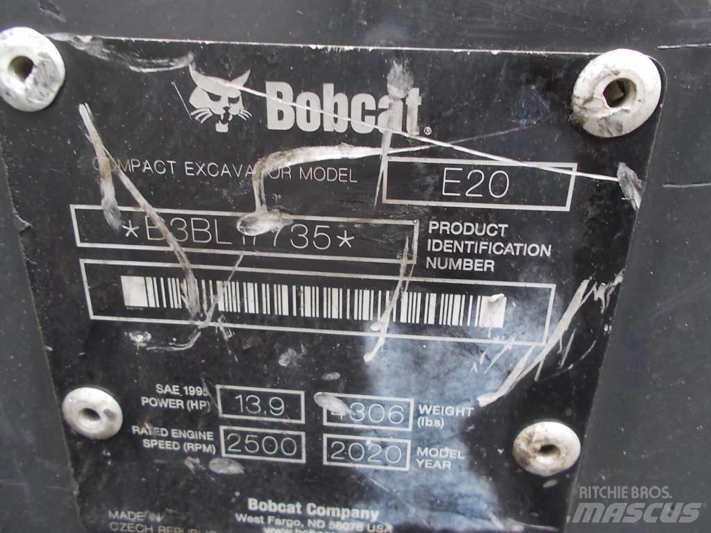 Bobcat E20 Mini excavators < 7t (Mini diggers)