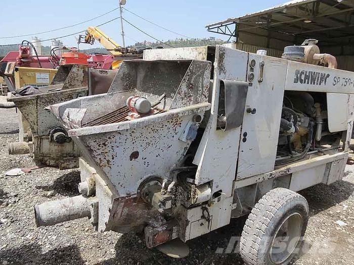 Schwing SP750-18 Concrete pump trucks