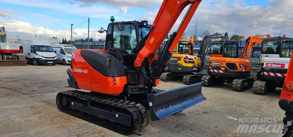 Kubota KX 080-4 Midi excavators  7t - 12t