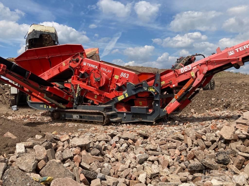 Terex Finlay 863 Mobile screeners