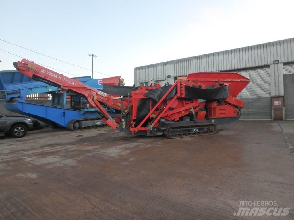 Terex Finlay 863 Mobile screeners