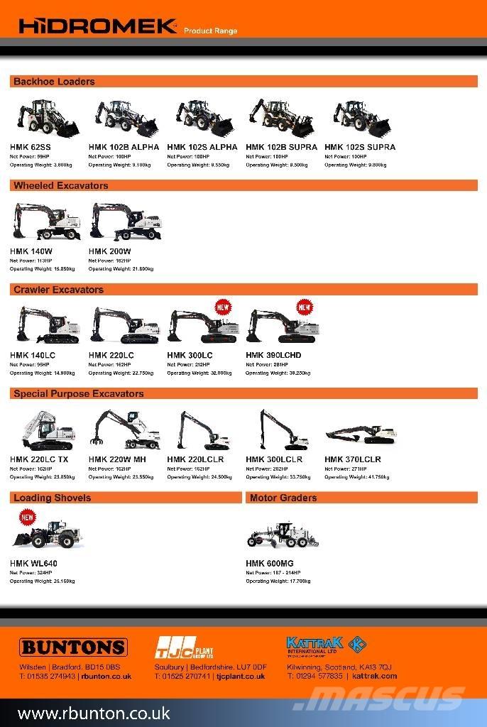 Hidromek HMK 62 SS Backhoe loaders