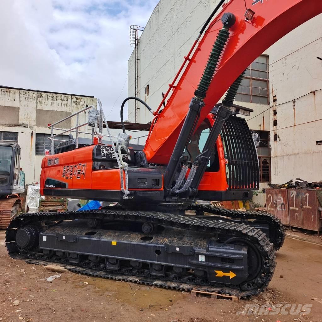 Doosan DX 340 LC Crawler excavators