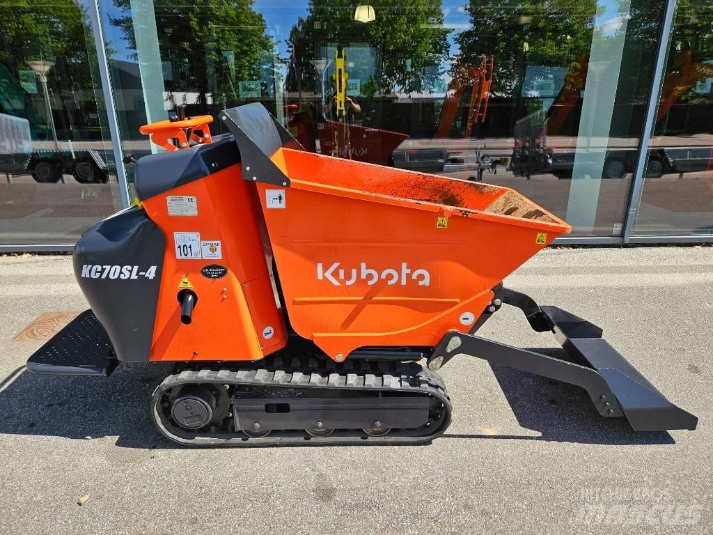 Kubota KC 70 Site dumpers