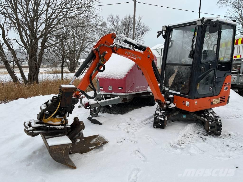 Hitachi ZX 19-U Mini excavators < 7t (Mini diggers)
