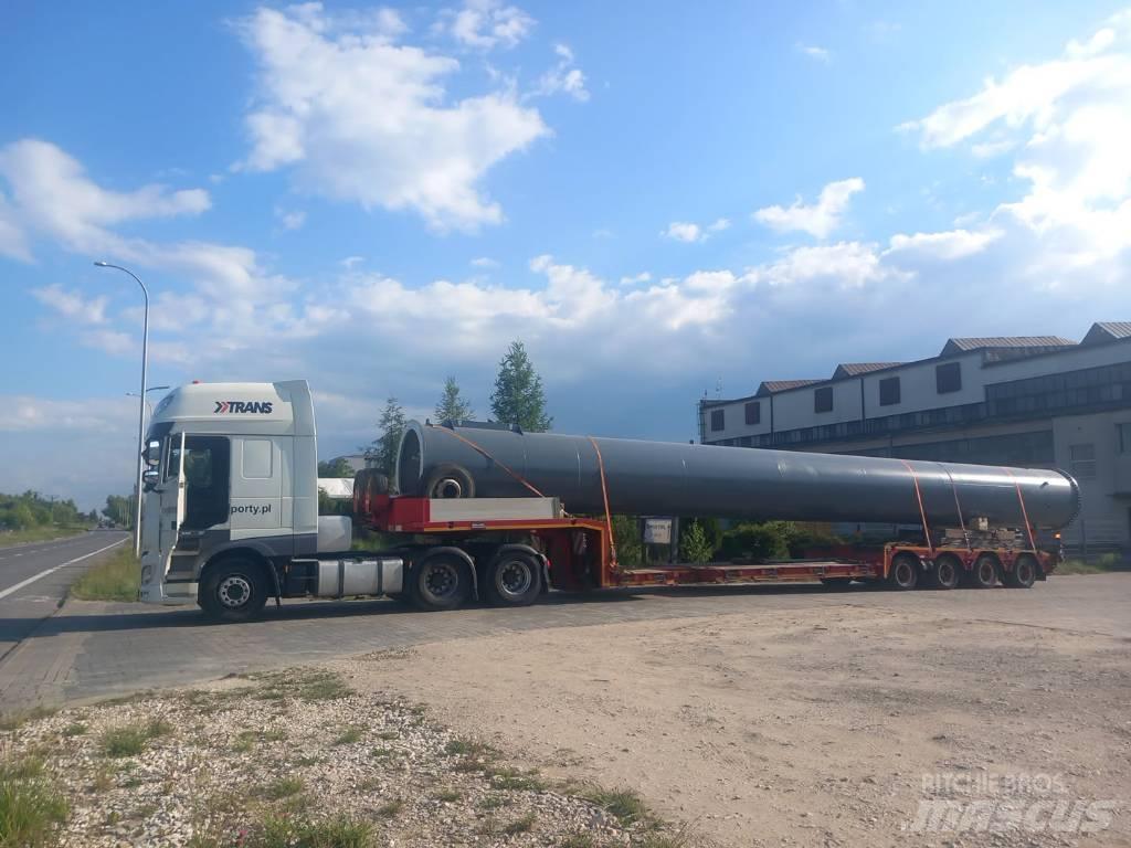 MAX Trailer tiefbett Low loader-semi-trailers