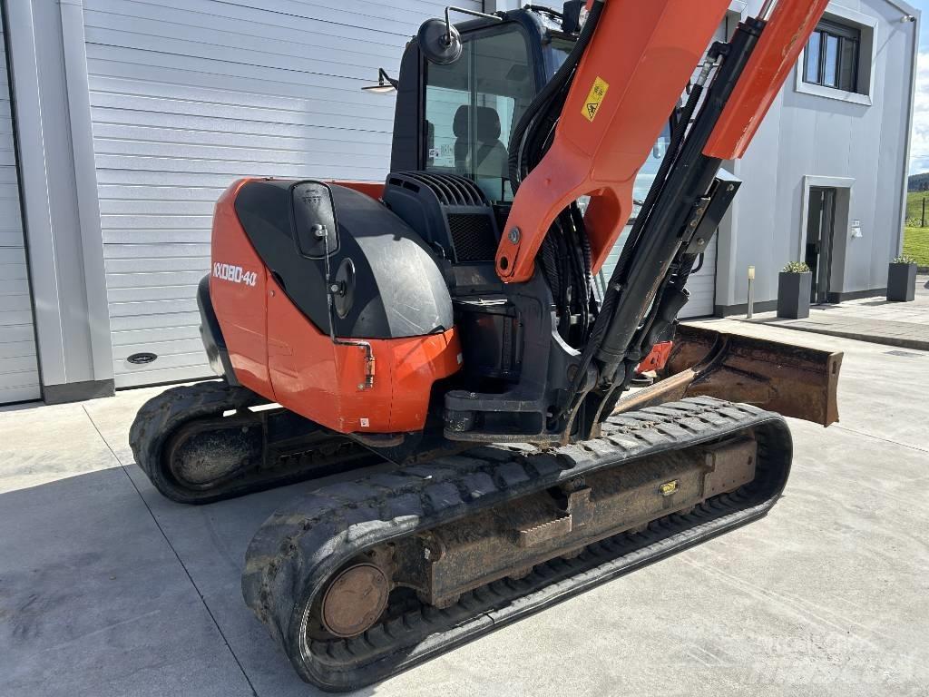 Kubota KX 080-4 Midi excavators  7t - 12t