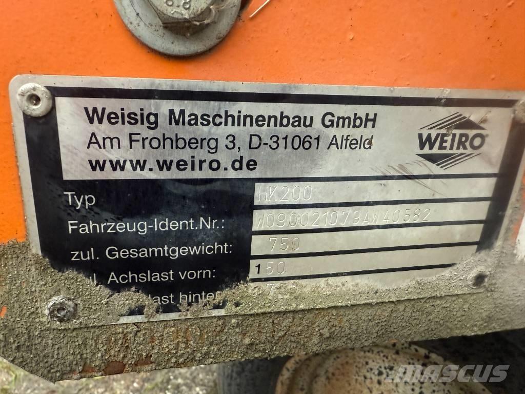 Weiro Bitumensprayer Bitumen sprayers