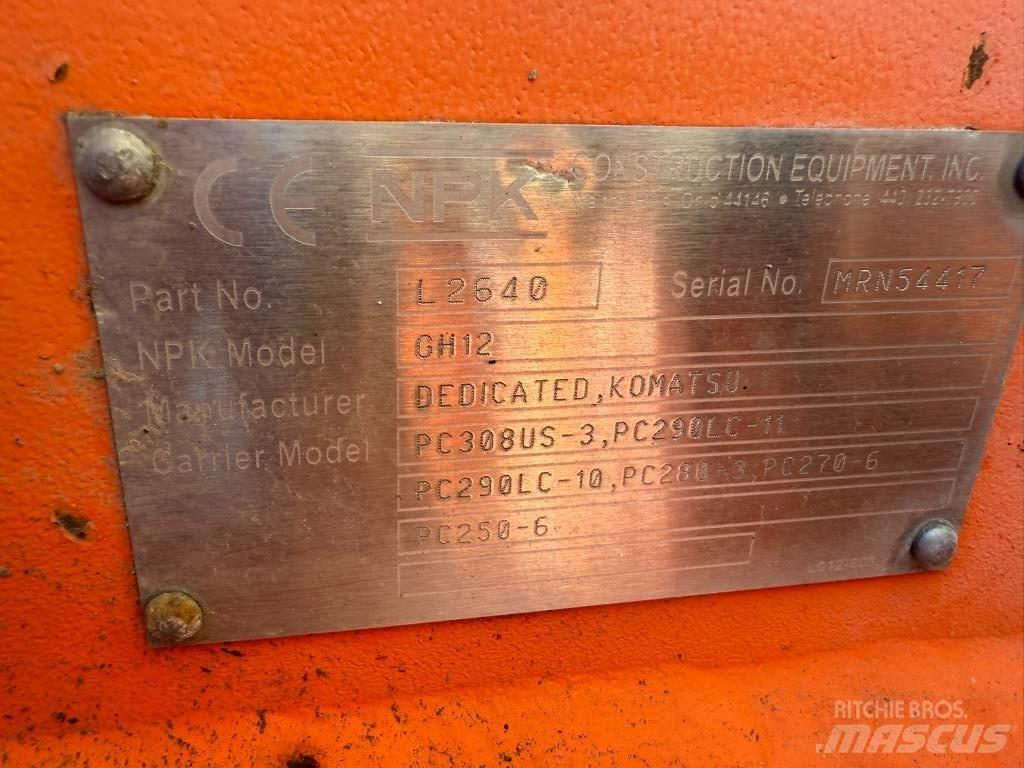 NPK GH 12 Hammers / Breakers