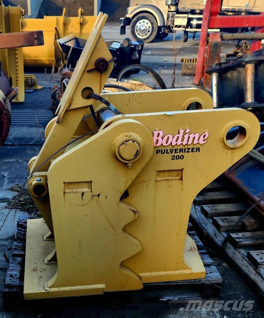  Bodine 200 Concrete accessories