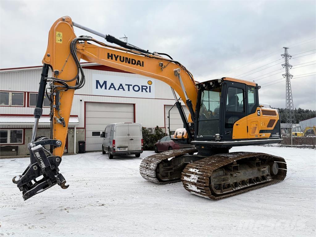 Hyundai HX140 HWC Crawler excavators