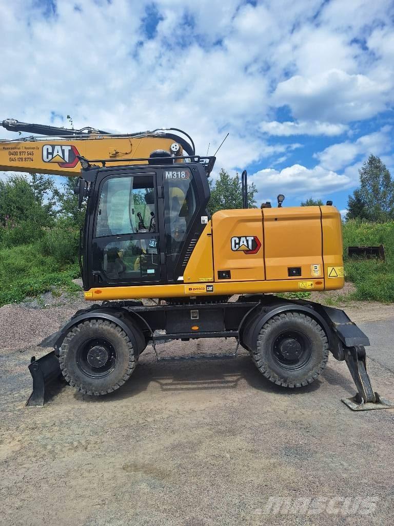 CAT M 318 Wheeled excavators