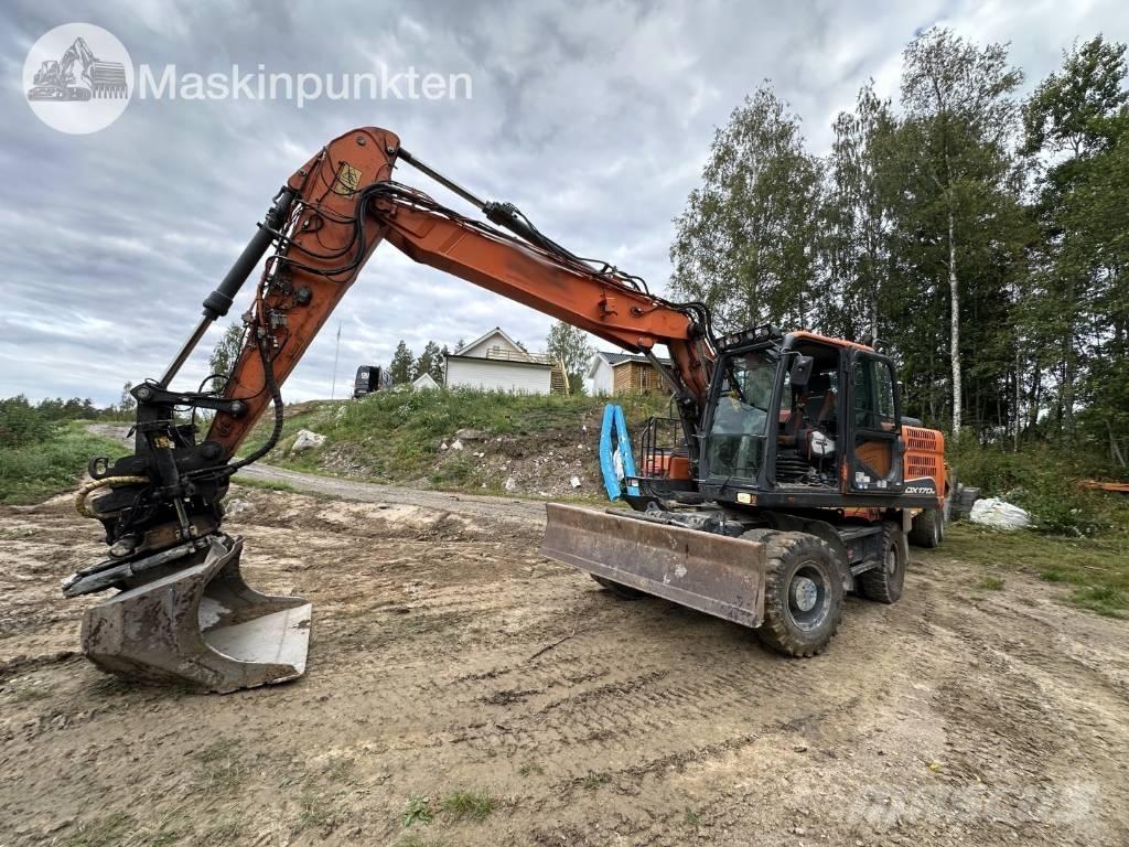 Doosan DX 170 W Wheeled excavators