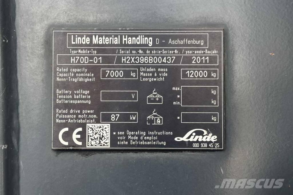 Linde H70D-01 Diesel trucks