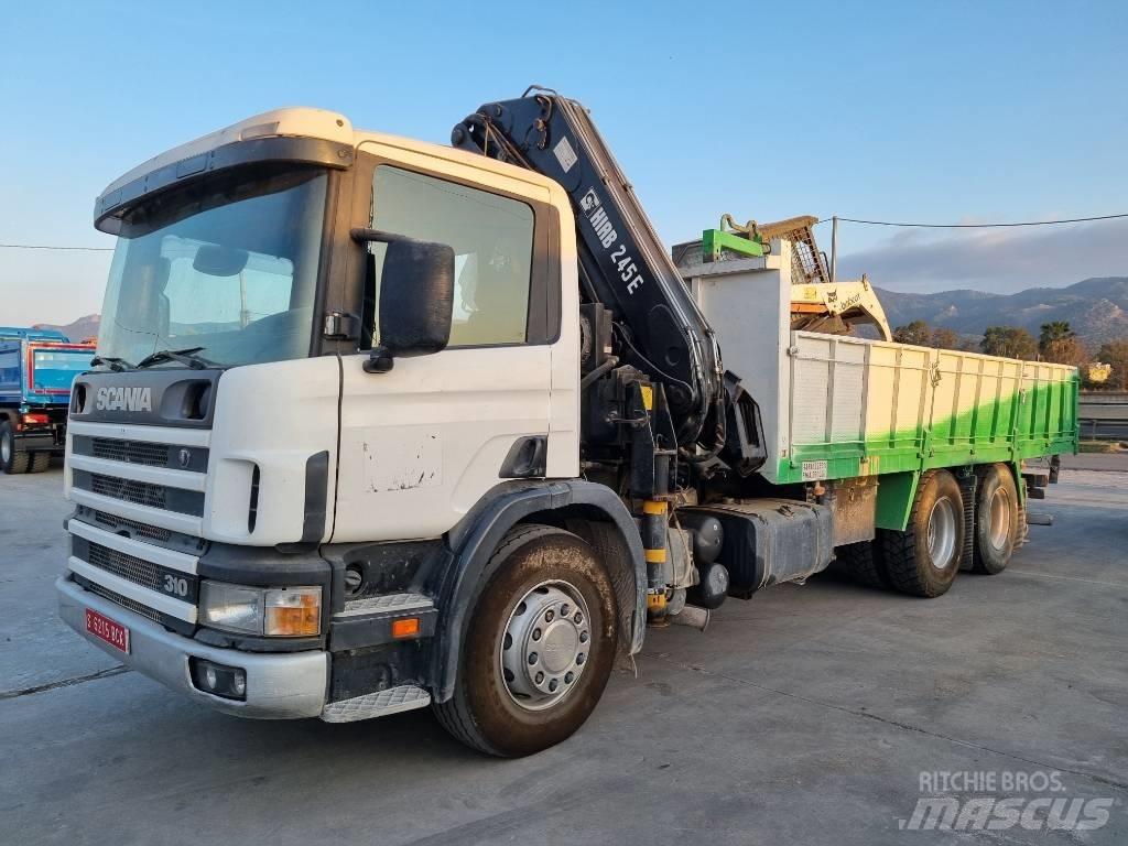Scania P 94 GB Crane trucks