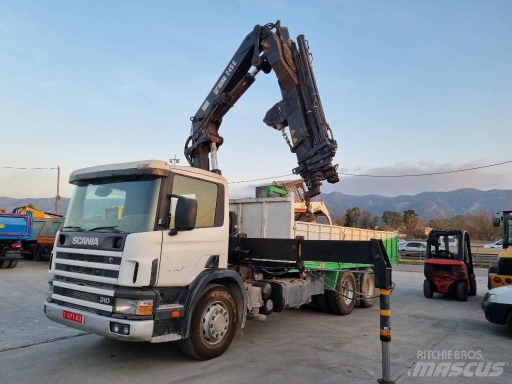 Scania P 94 GB Crane trucks