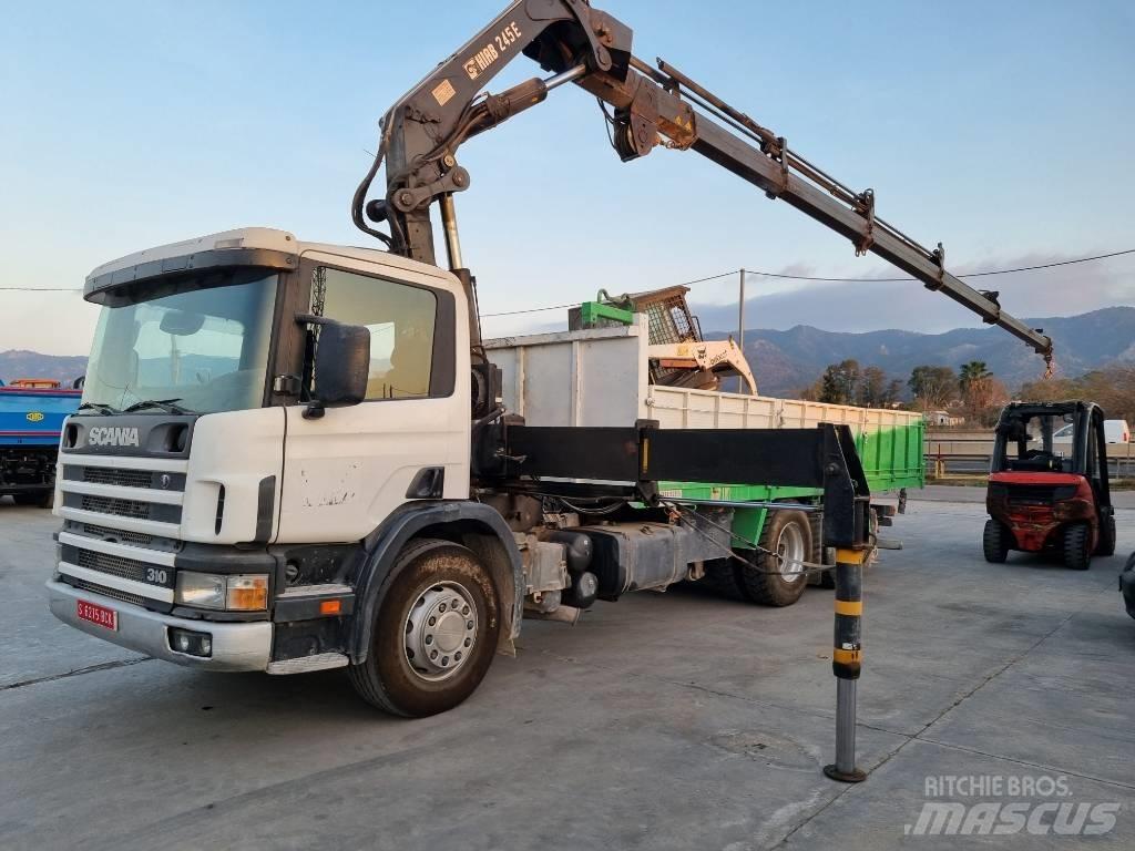 Scania P 94 GB Crane trucks