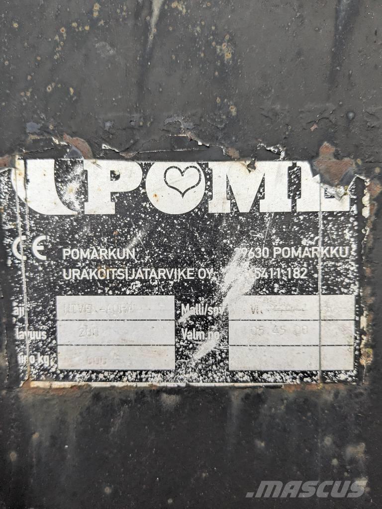 Pome Nivel Aura 280 Snow blades and plows